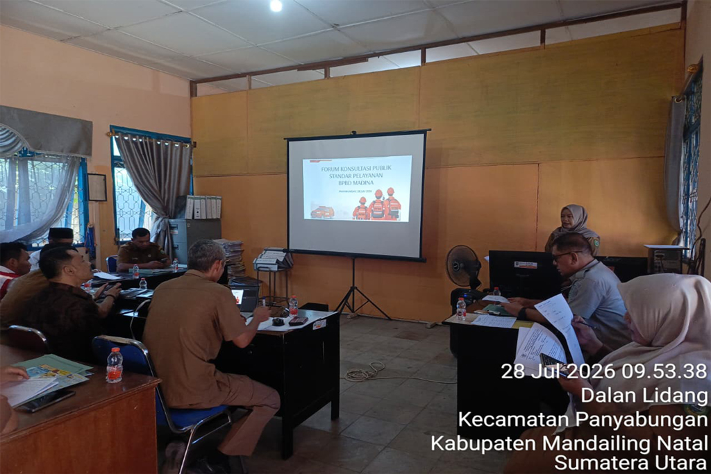 Rapat Standar Pelayanan BPBD